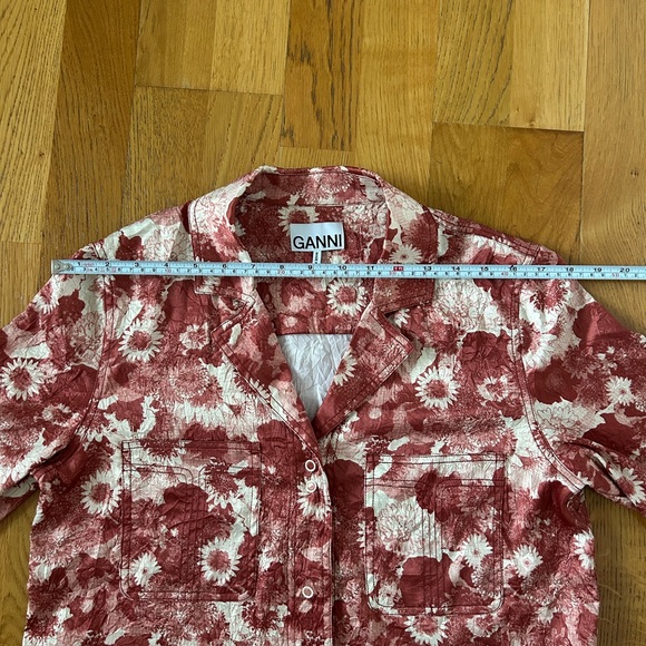 Ganni Floral Print Shirt - Picture 4 of 6